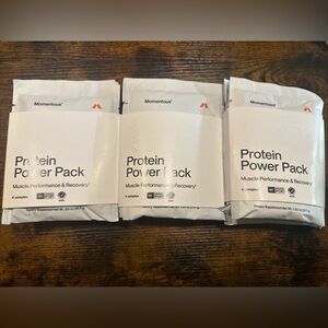 Momentous Protein Powder Travel Packs 11 Servings Variety Pack 3 Flavors